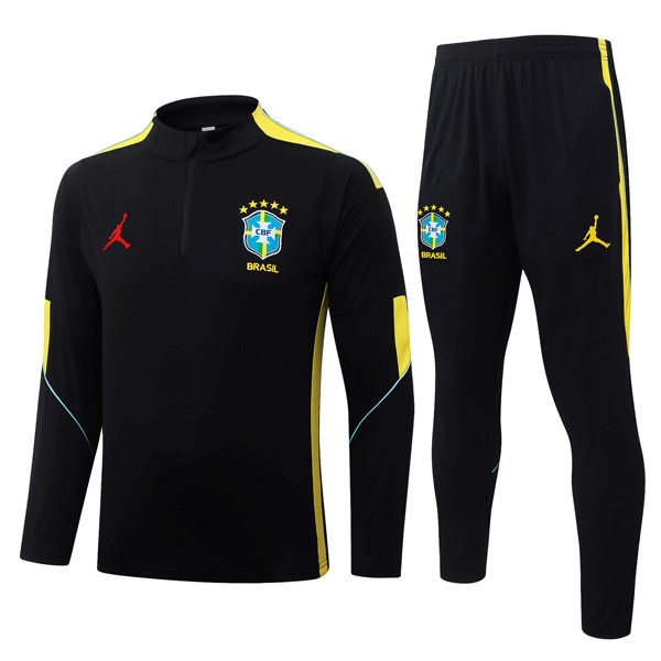 Sudadera De Training Brasil 2026 2027 Negro 2